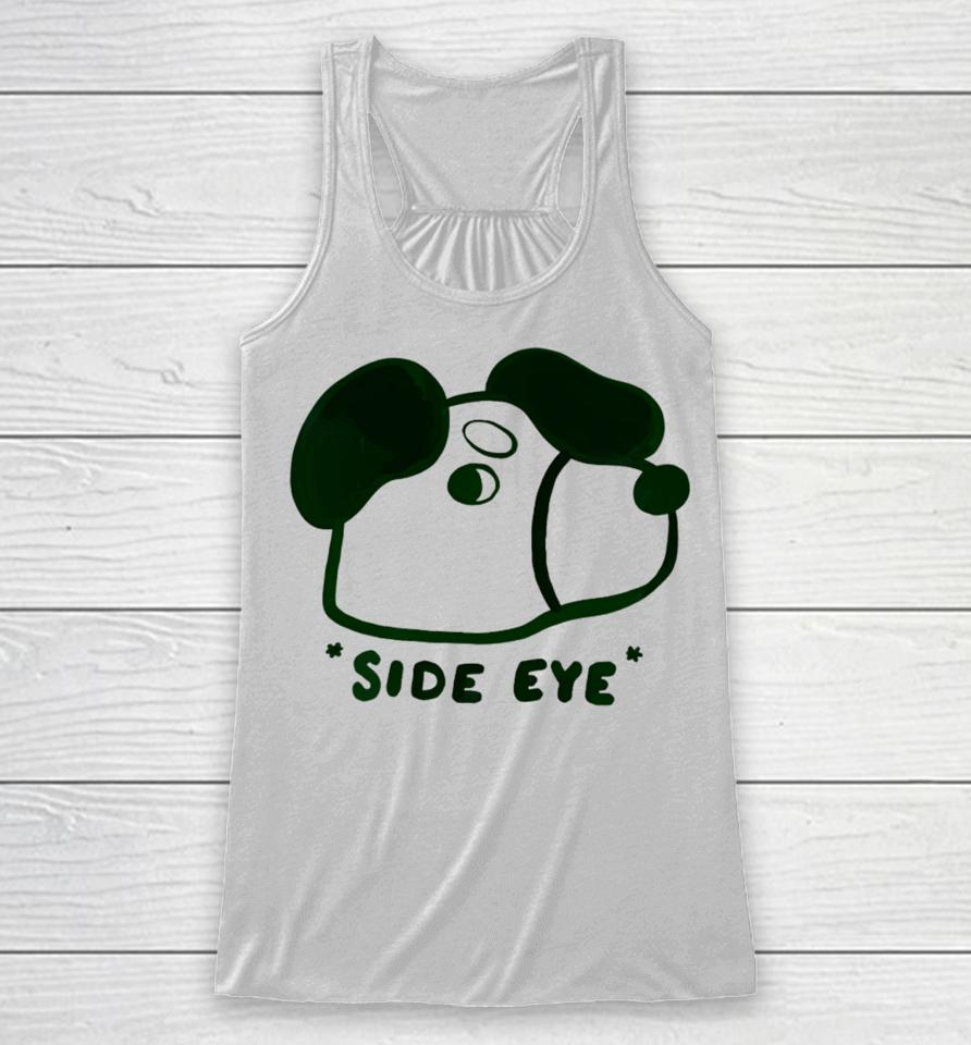 Chocolett Dog Side Eye Racerback Tank