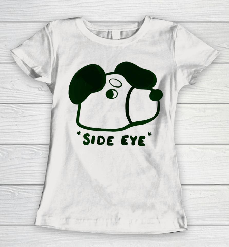 Chocolett Dog Side Eye Women T-Shirt