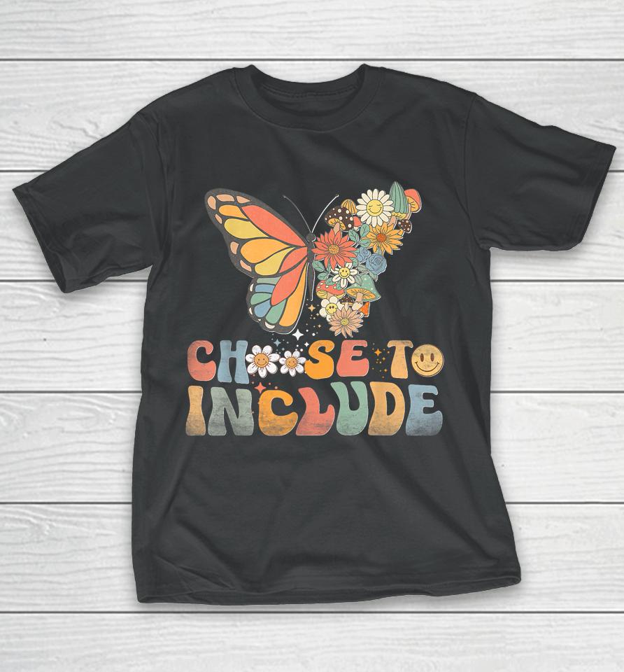 Choose To Include Special Education Teacher Autism Awareness T-Shirt