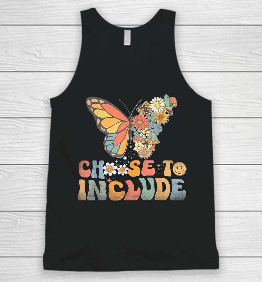 Choose To Include Special Education Teacher Autism Awareness Unisex Tank Top