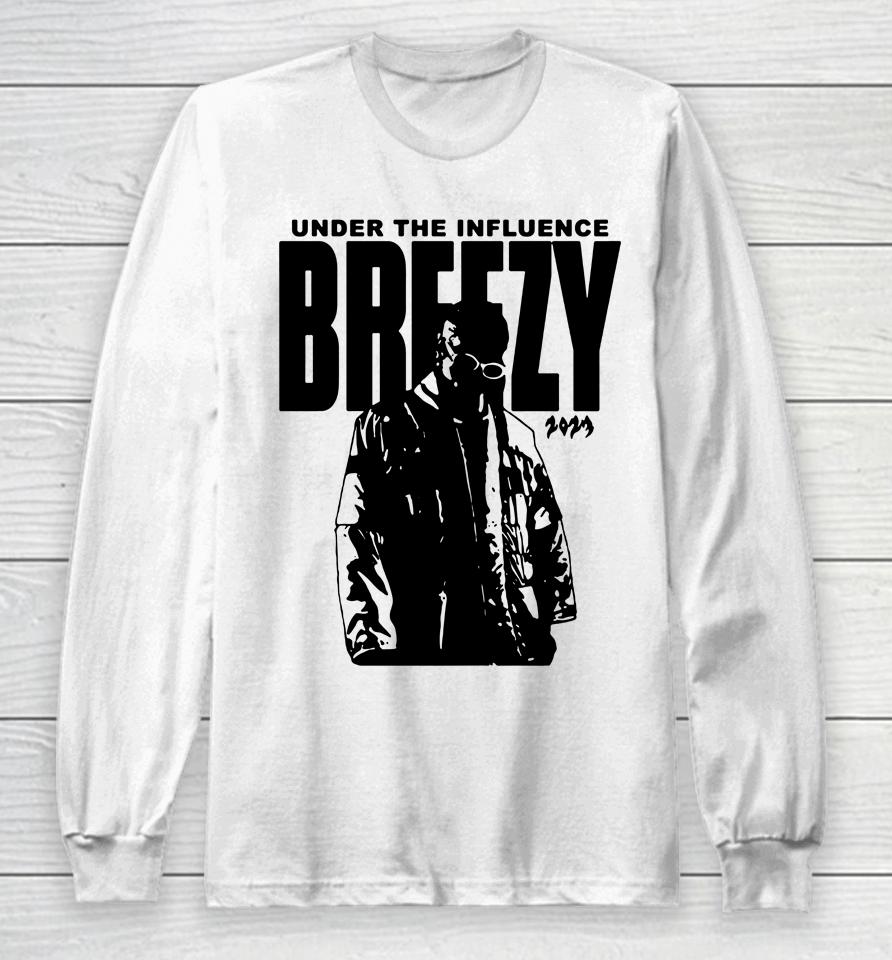 Chris Brown Breezy Impact Ss Long Sleeve T-Shirt