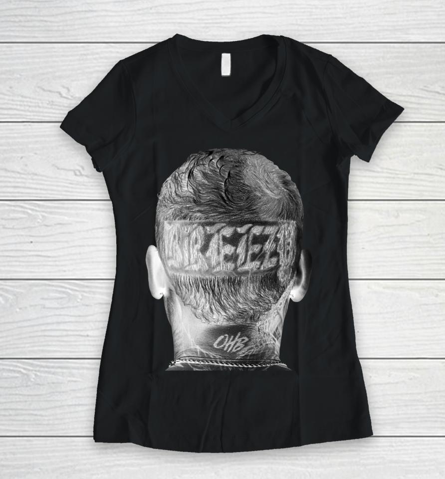 Chris Brown Breezy Women V-Neck T-Shirt
