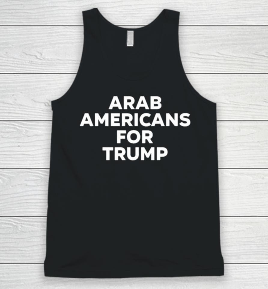 Chris Evans Arab Americans For Trump Unisex Tank Top
