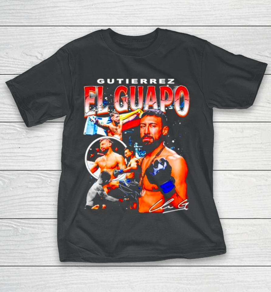 Chris Gutierrez El Guapo Ufc Fight Night Signature T-Shirt