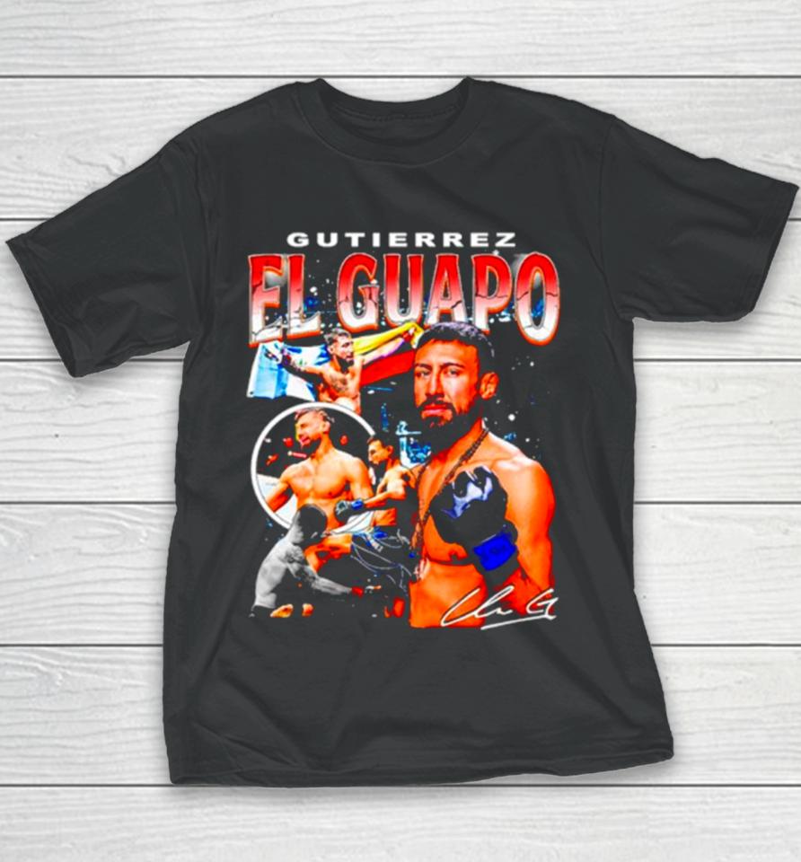 Chris Gutierrez El Guapo Ufc Fight Night Signature Youth T-Shirt