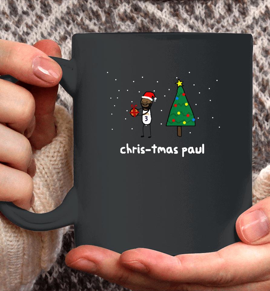 Chris-Tmas Paul Holiday Merch Nba Paint Coffee Mug