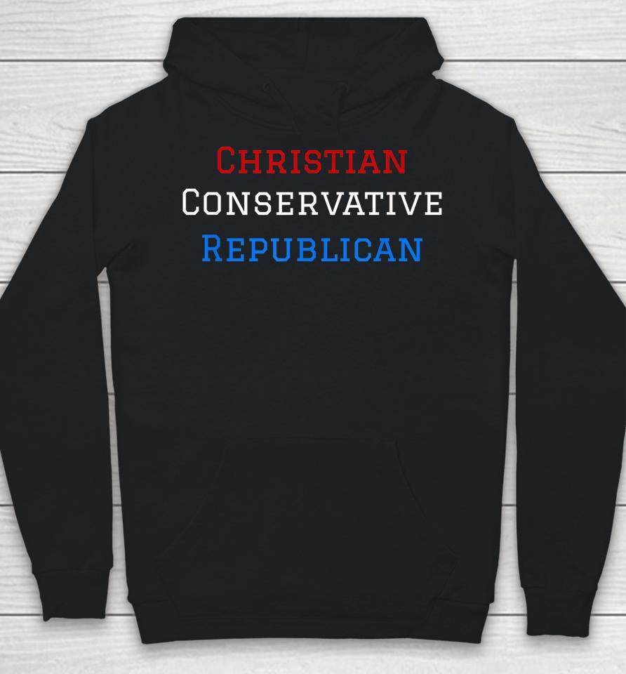 Christian Conservative Republican Patriotic Usa Hoodie