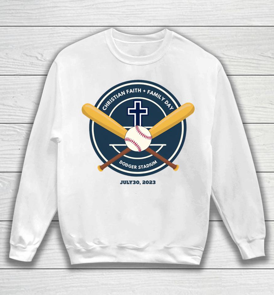 Christian Faith Family Day July 30, 2023 Sweatshirt