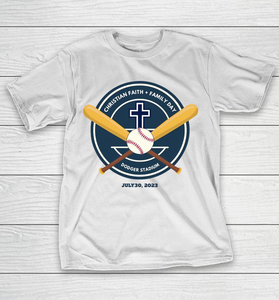 Christian Faith Family Day July 30, 2023 T-Shirt