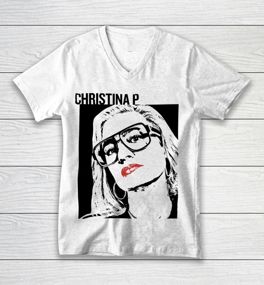 Christina P Tour Unisex V-Neck T-Shirt