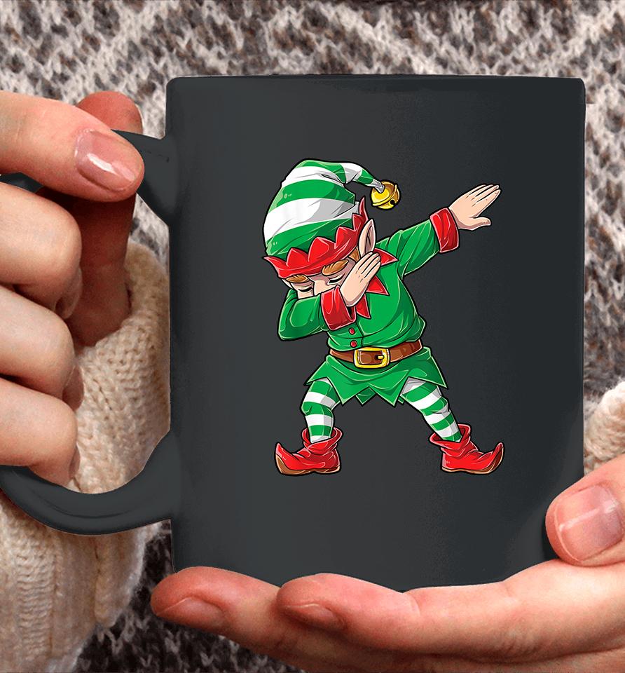 Christmas Dabbing Elf Squad Funny Elves Family Matching Coffee Mug