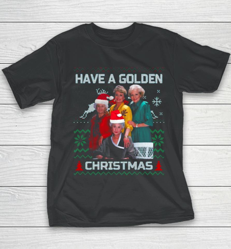 Christmas Golden Girls Christmas Youth T-Shirt