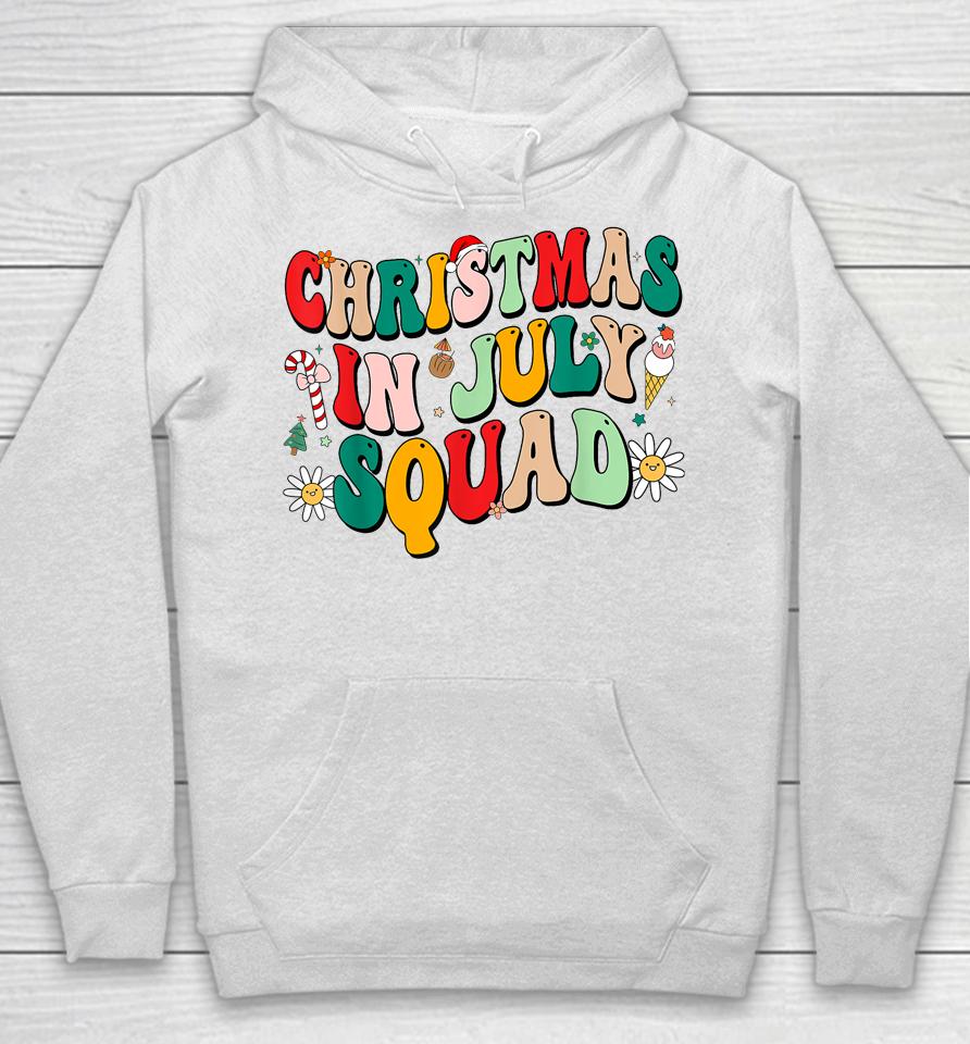 Christmas In July Squad Shirt Groovy Summer Xmas Hoodie
