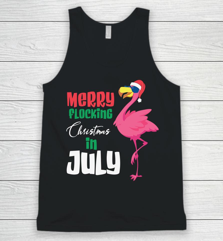 Christmas In July Summer Xmas Decoration Unisex Tank Top