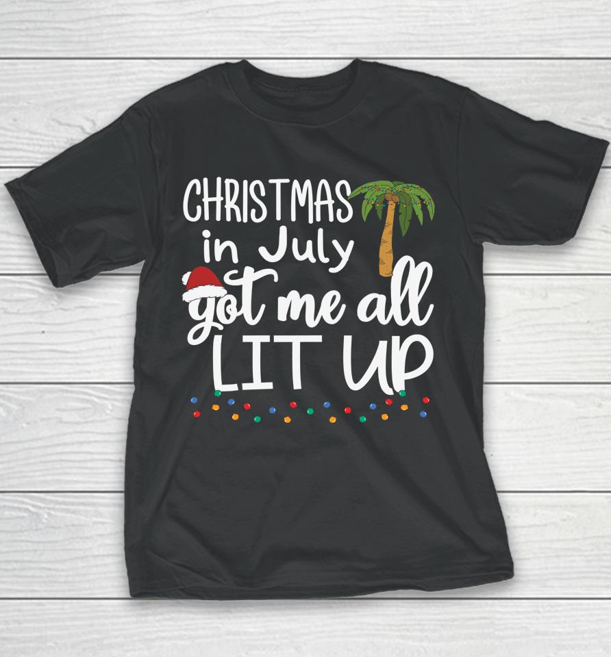 Christmas In July Summer Xmas Youth T-Shirt