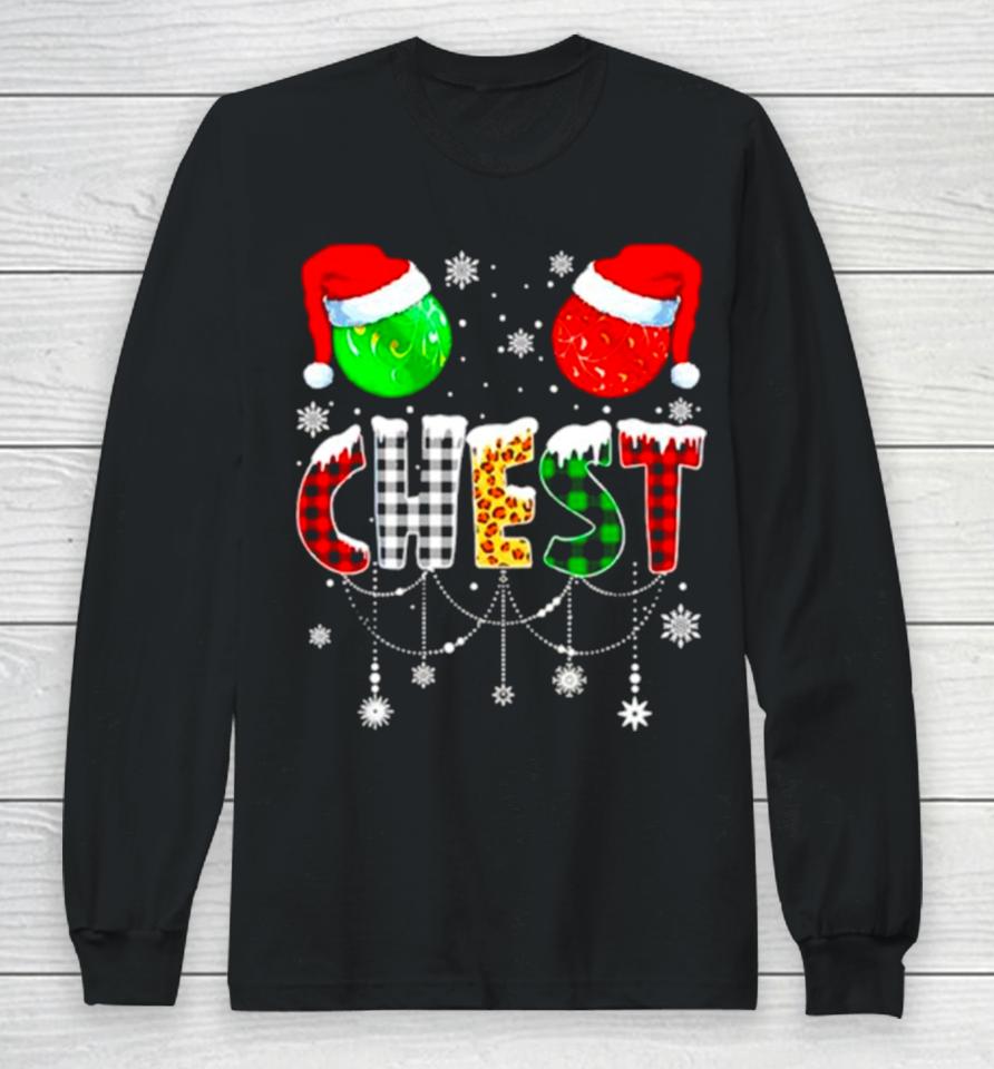 Christmas Matching Couple Family Chestnuts Long Sleeve T-Shirt