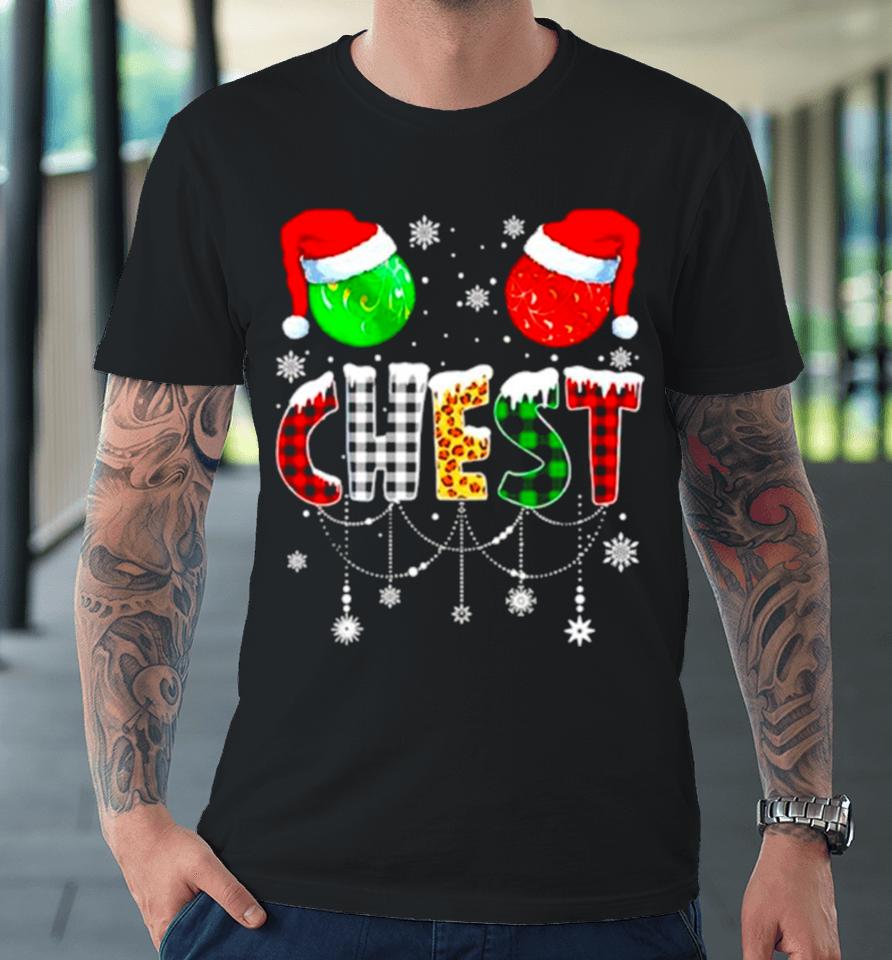Christmas Matching Couple Family Chestnuts Premium T-Shirt