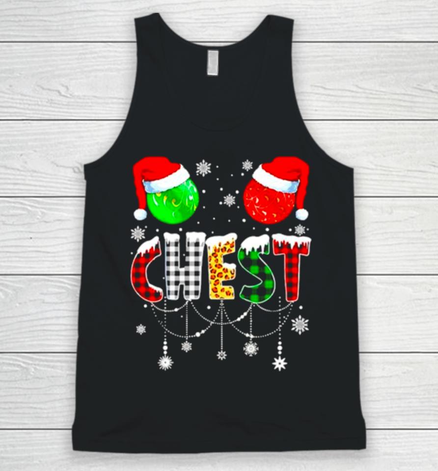 Christmas Matching Couple Family Chestnuts Unisex Tank Top
