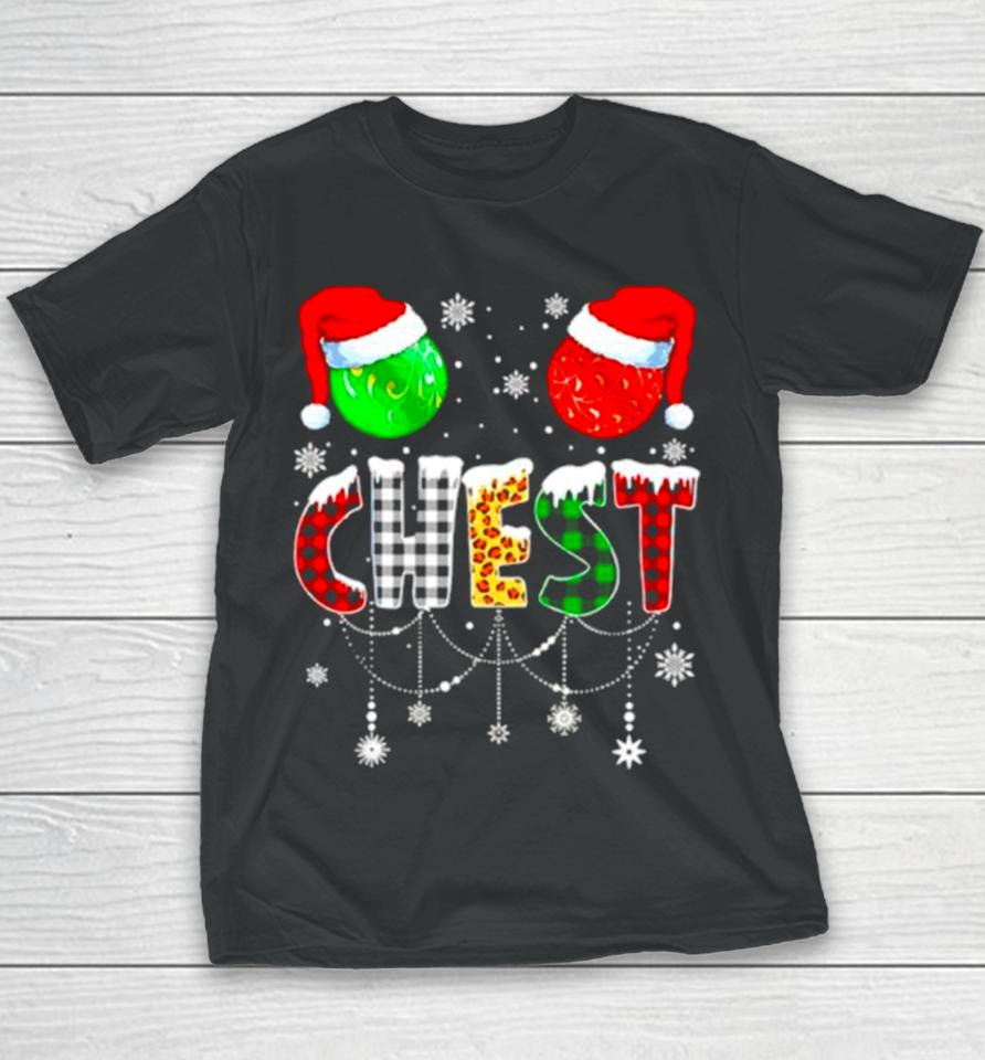 Christmas Matching Couple Family Chestnuts Youth T-Shirt
