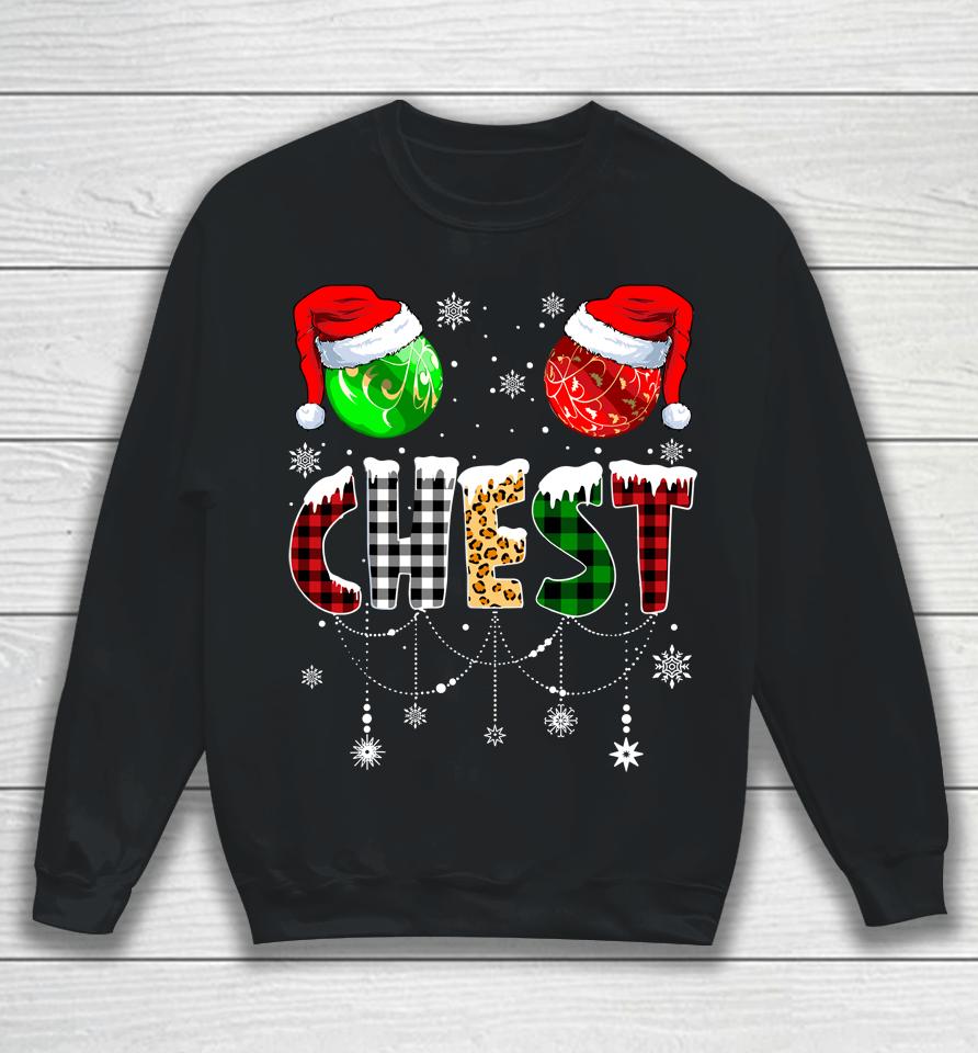 Christmas T Shirt Matching Couple Family Chestnuts Sweatshirt