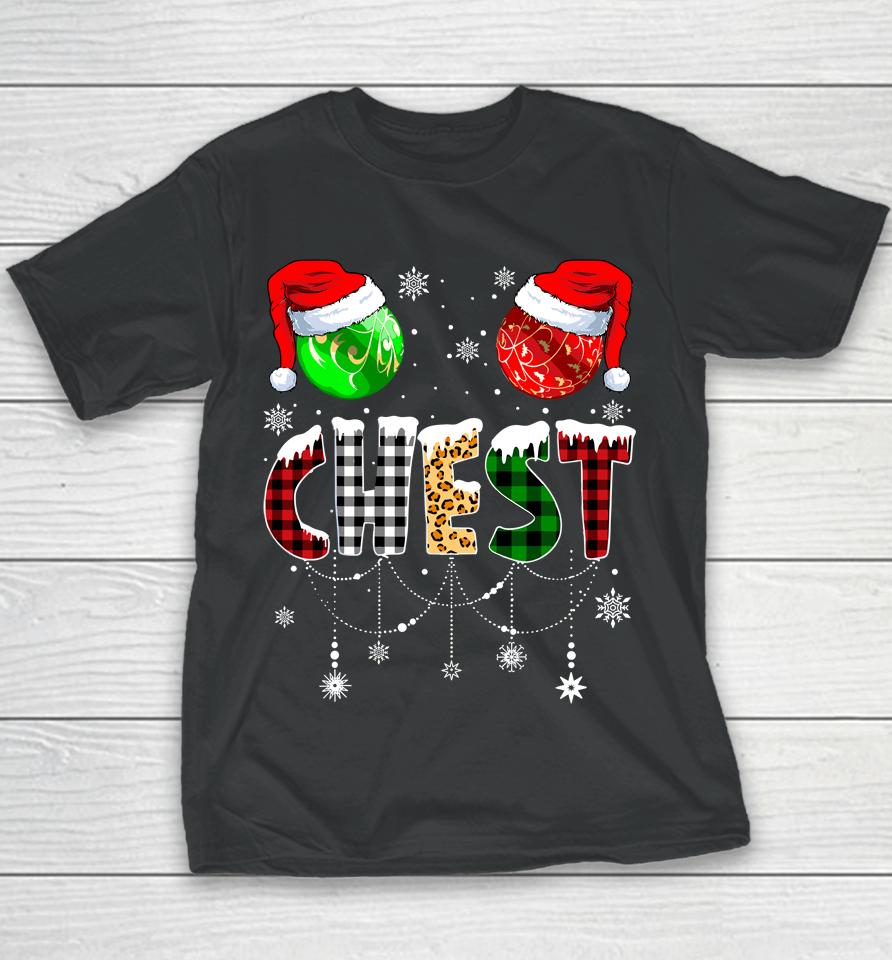 Christmas T Shirt Matching Couple Family Chestnuts Youth T-Shirt