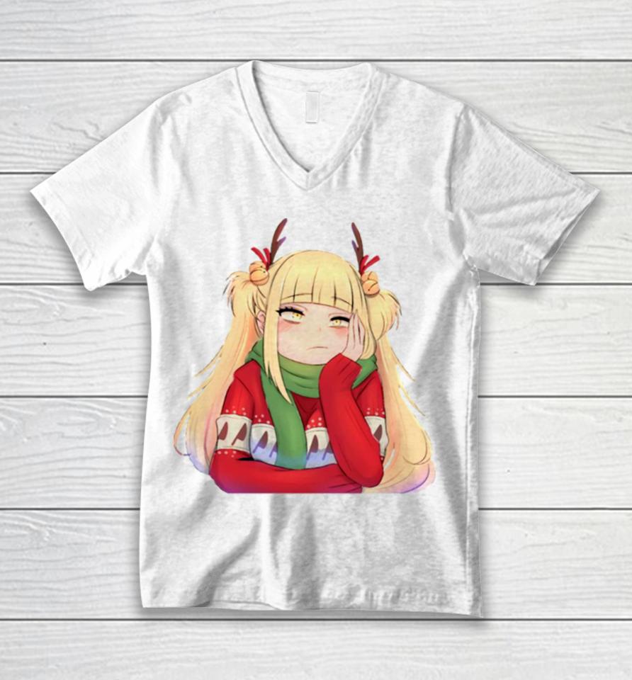 Christmas Toga Himiko Unisex V-Neck T-Shirt