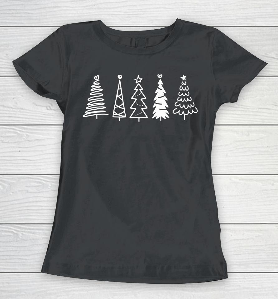 Christmas Tree Men Women Gift Women T-Shirt