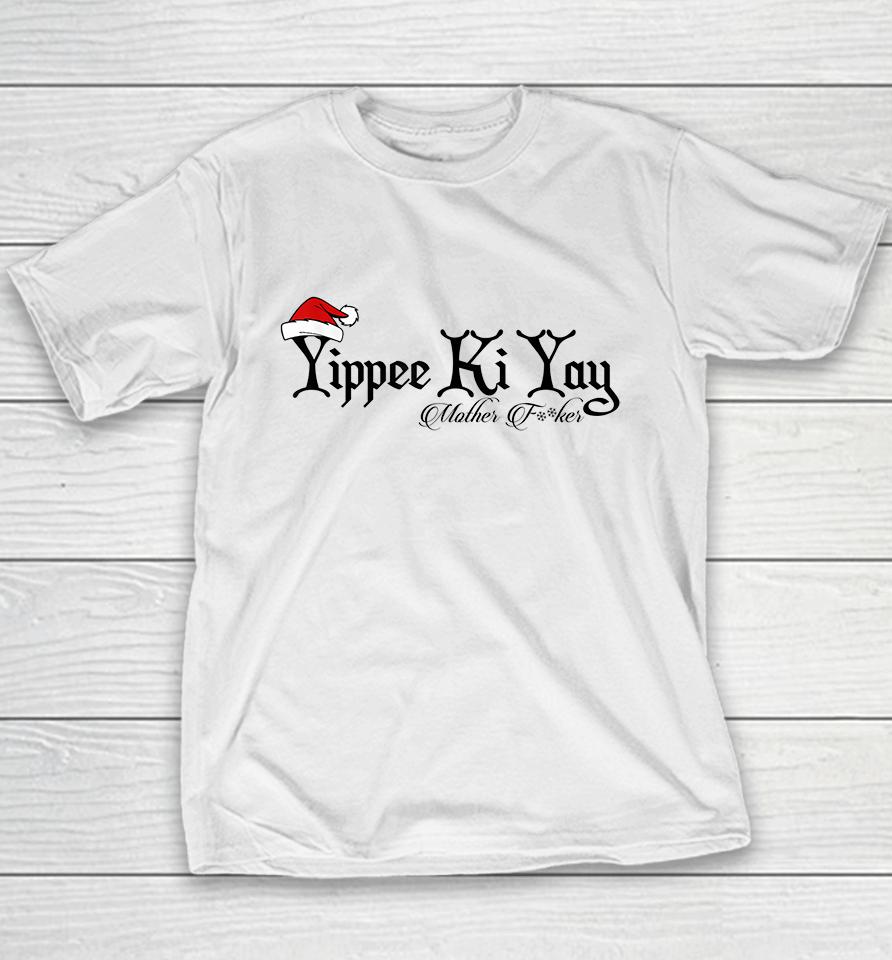 Christmas Yippee Ki Yay Mother F Cker Youth T-Shirt