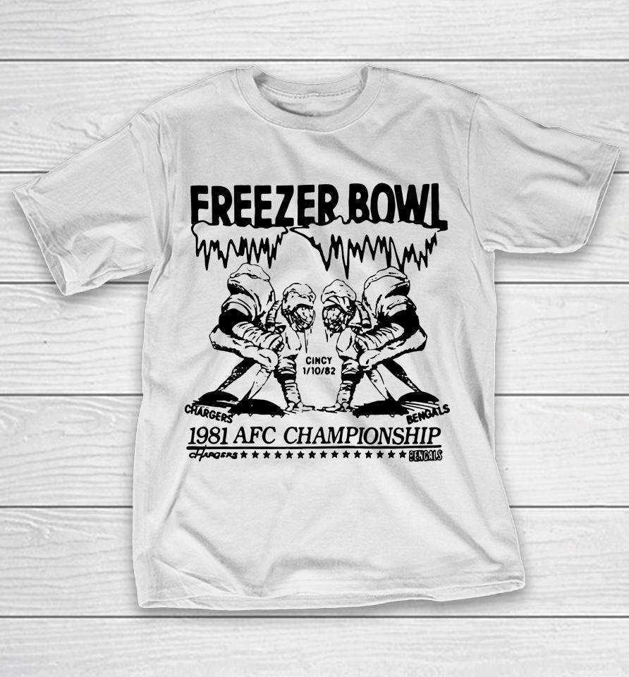 Cincinnati Bengals 1981 Freezer Bowl T-Shirt