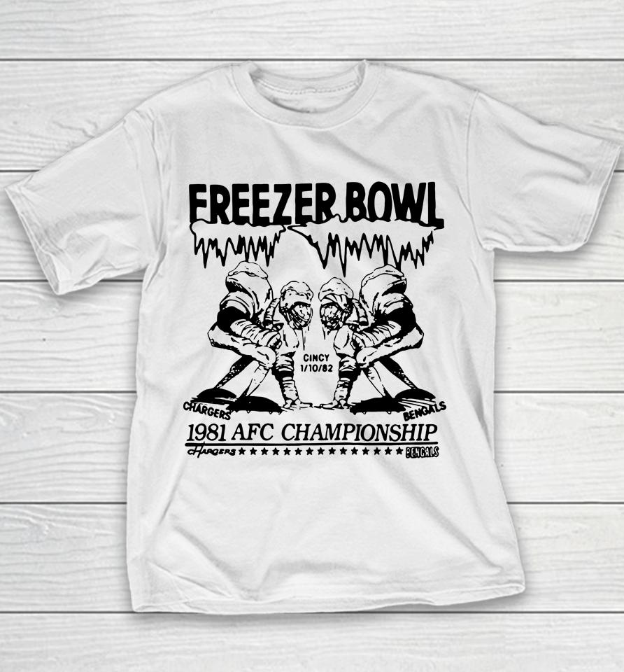 Cincinnati Bengals 1981 Freezer Bowl Youth T-Shirt