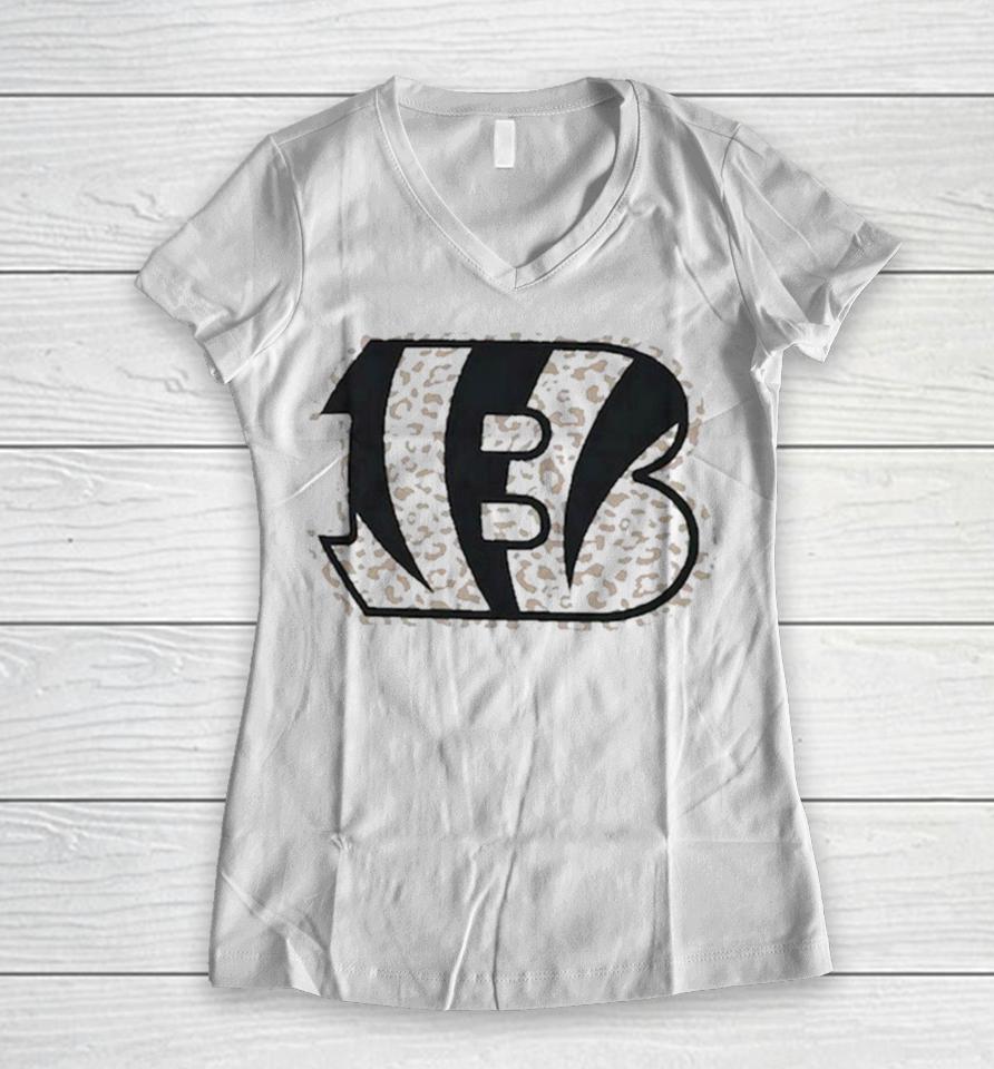 Cincinnati Bengals ’47 Women’s Panthera Frankie Women V-Neck T-Shirt