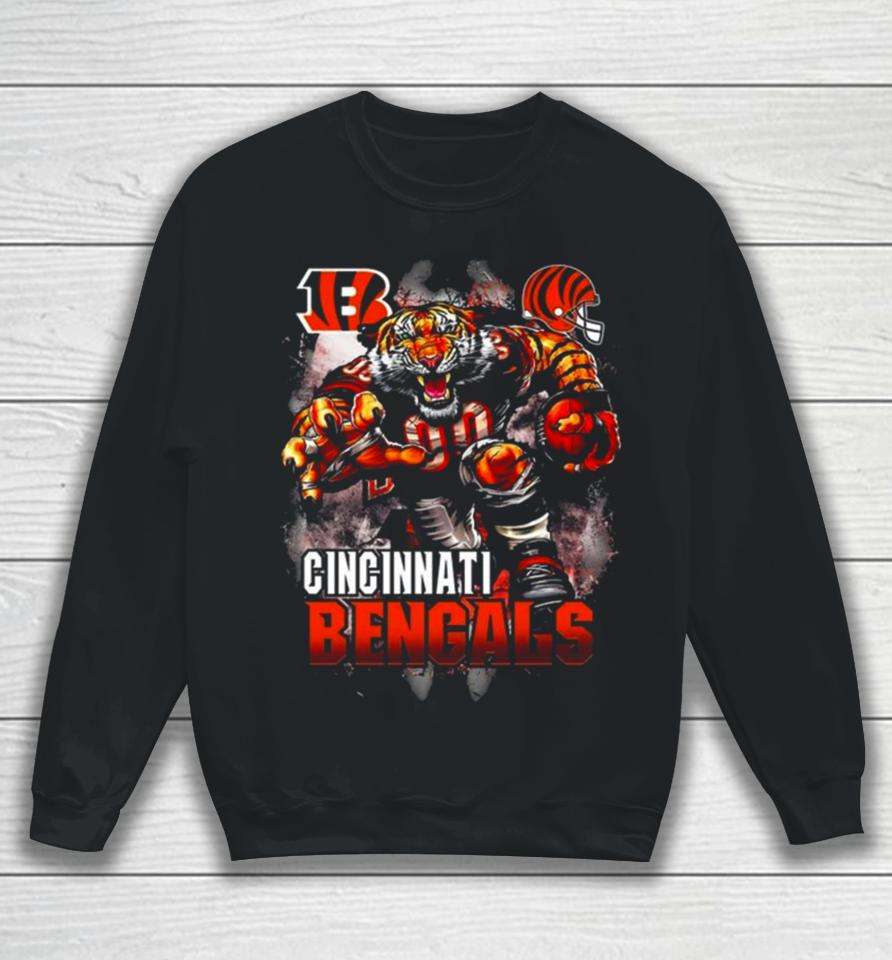 Cincinnati Bengals Football Mascot 2023 Vintage Sweatshirt