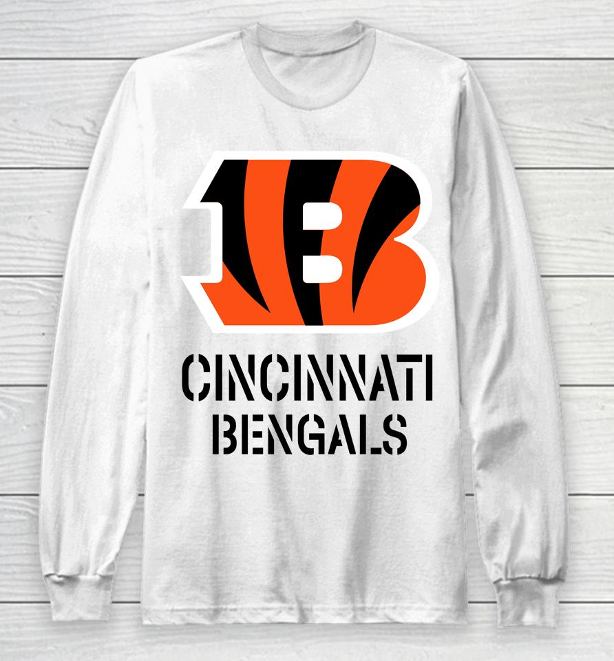 Cincinnati Bengals Football Long Sleeve T-Shirt