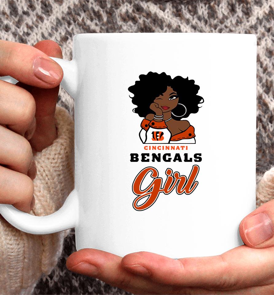 Cincinnati Bengals Girl Nfl Coffee Mug