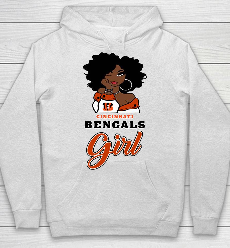 Cincinnati Bengals Girl Nfl Hoodie
