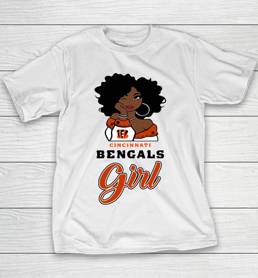 Cincinnati Bengals Girl Nfl Youth T-Shirt