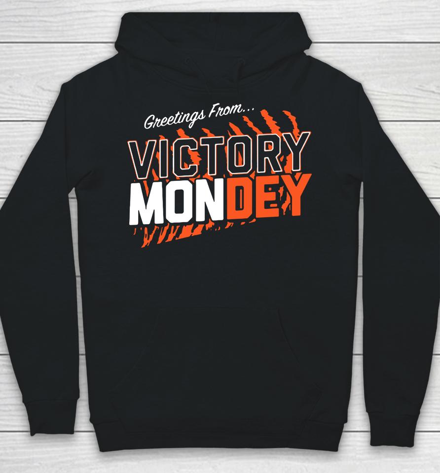 Cincinnati Bengals Greetings From Victory Mondey Hoodie