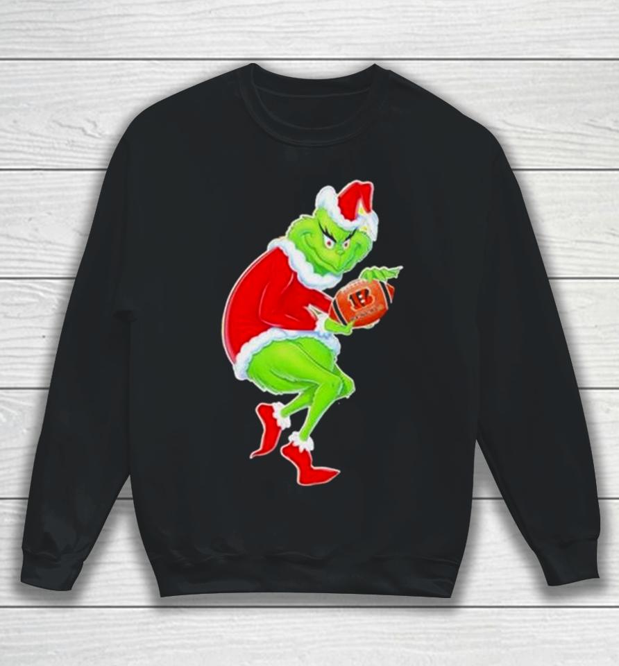 Cincinnati Bengals Grinch Merry Christmas 2023 Sweatshirt