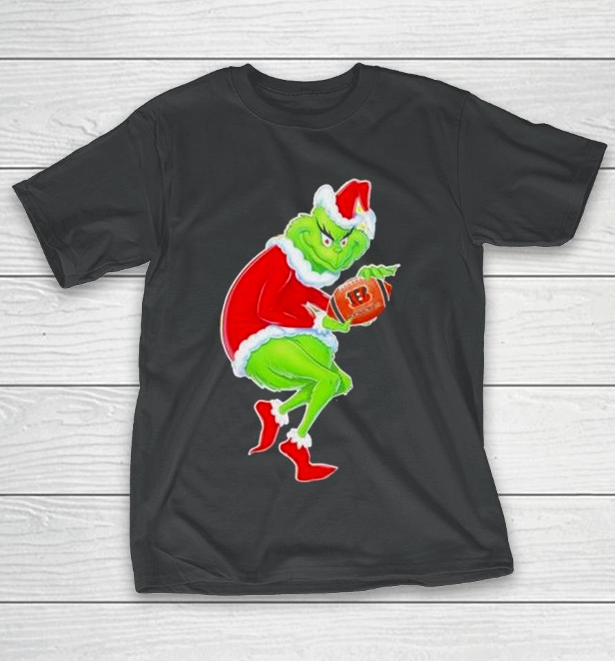Cincinnati Bengals Grinch Merry Christmas 2023 T-Shirt