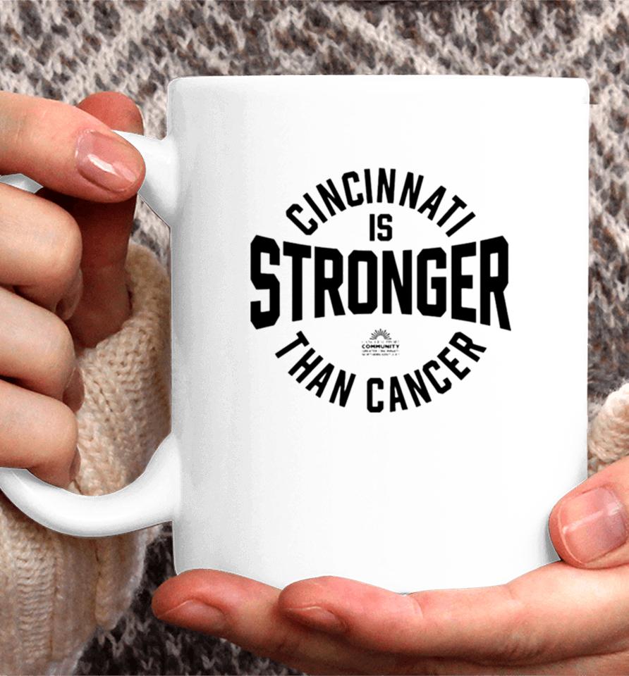 Cincinnati Is Stronger Than Cancer Coffee Mug