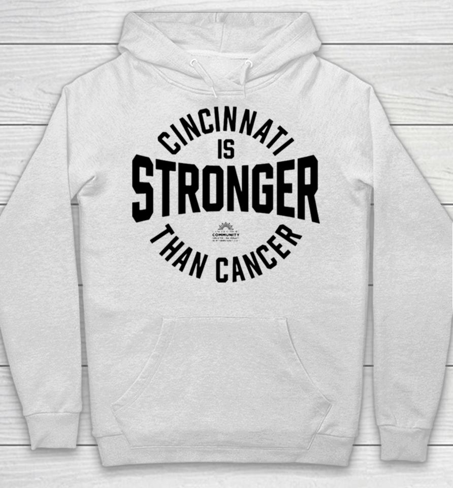 Cincinnati Is Stronger Than Cancer Hoodie