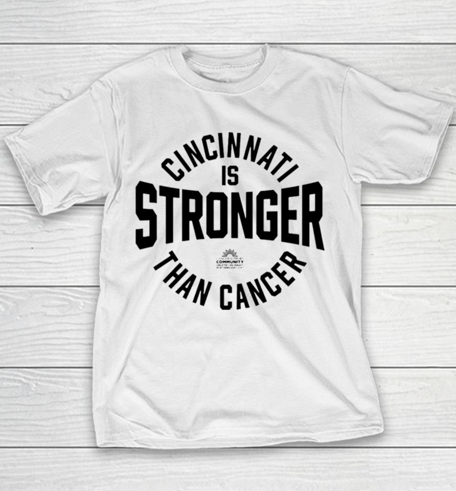 Cincinnati Is Stronger Than Cancer Youth T-Shirt