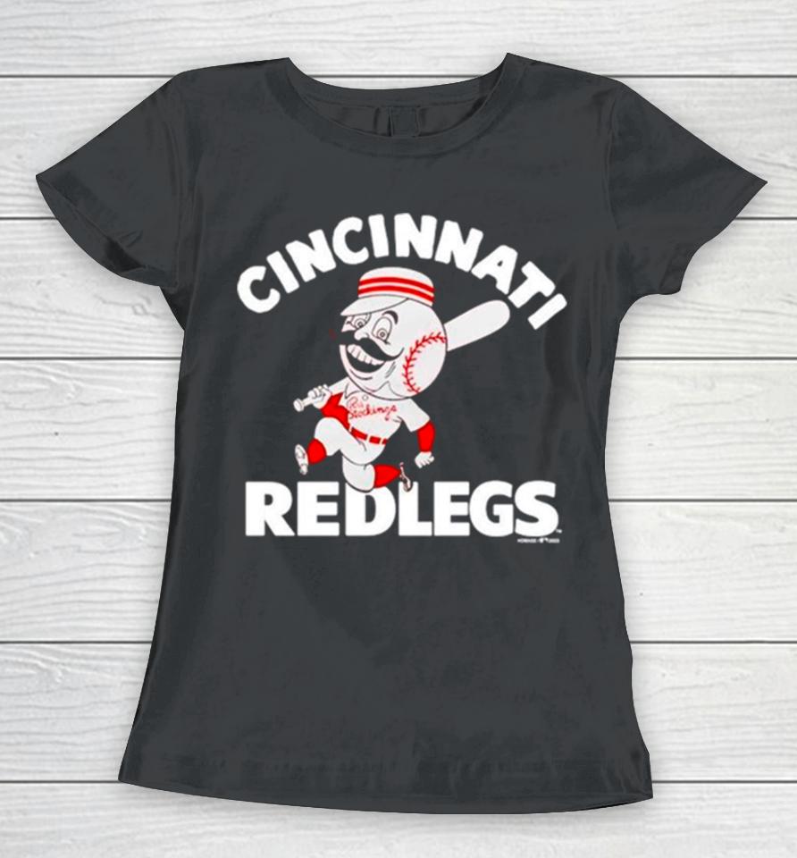 Cincinnati Redlegs Baseball Vintage Women T-Shirt