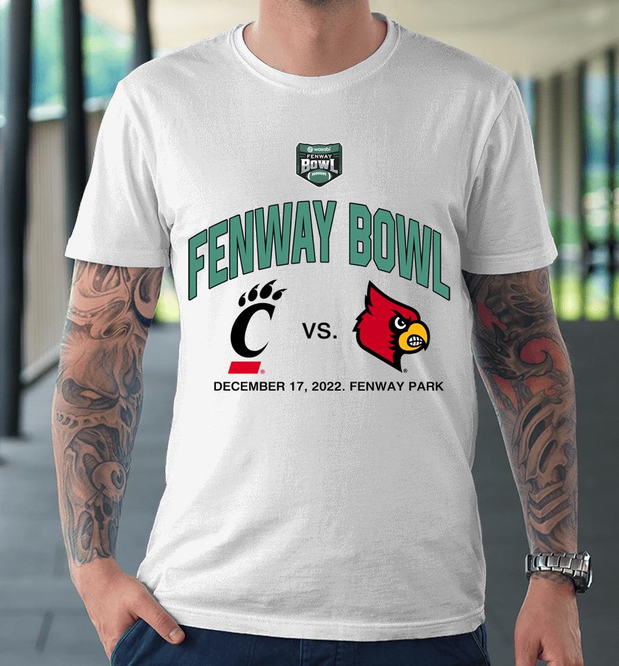 Cincinnati Vs Louisville Fenway Bowl Dueling Premium T-Shirt