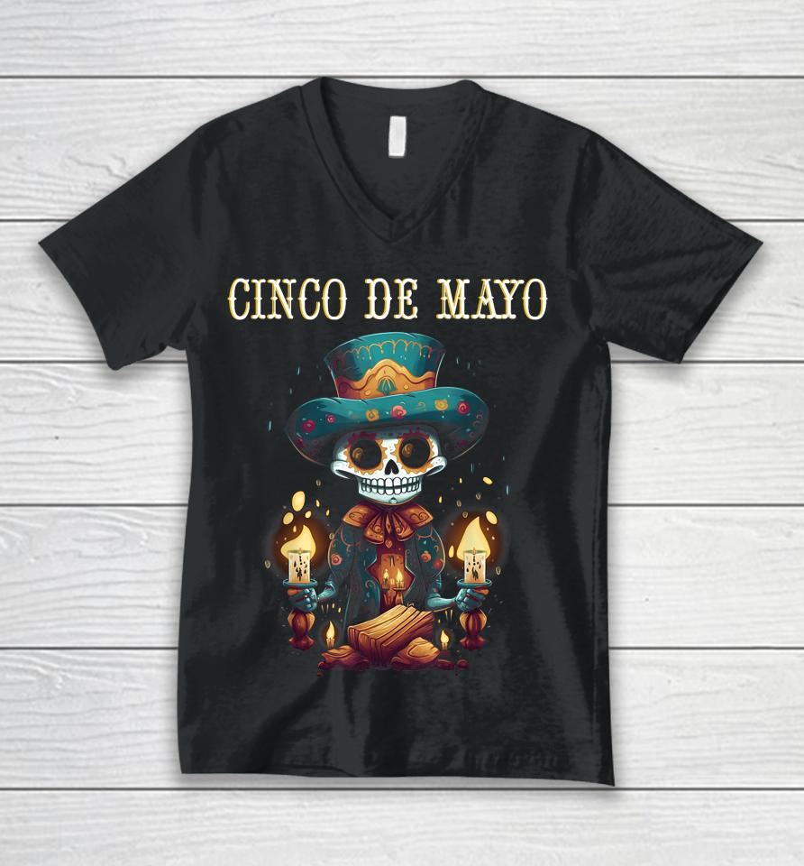 Cinco De Mayo Festival - 2023 Cinco De Mayo Party Adult Kids Unisex V-Neck T-Shirt