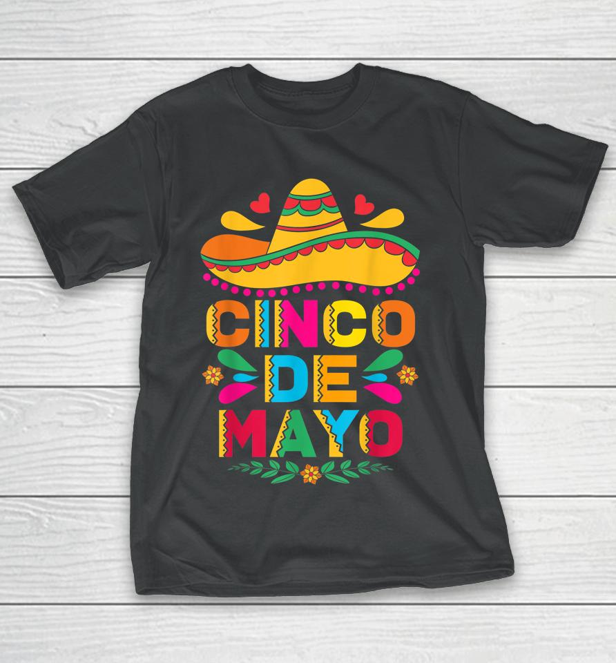 Cinco De Mayo Fiesta Surprise Camisa 5 De Mayo Viva Mexico T-Shirt