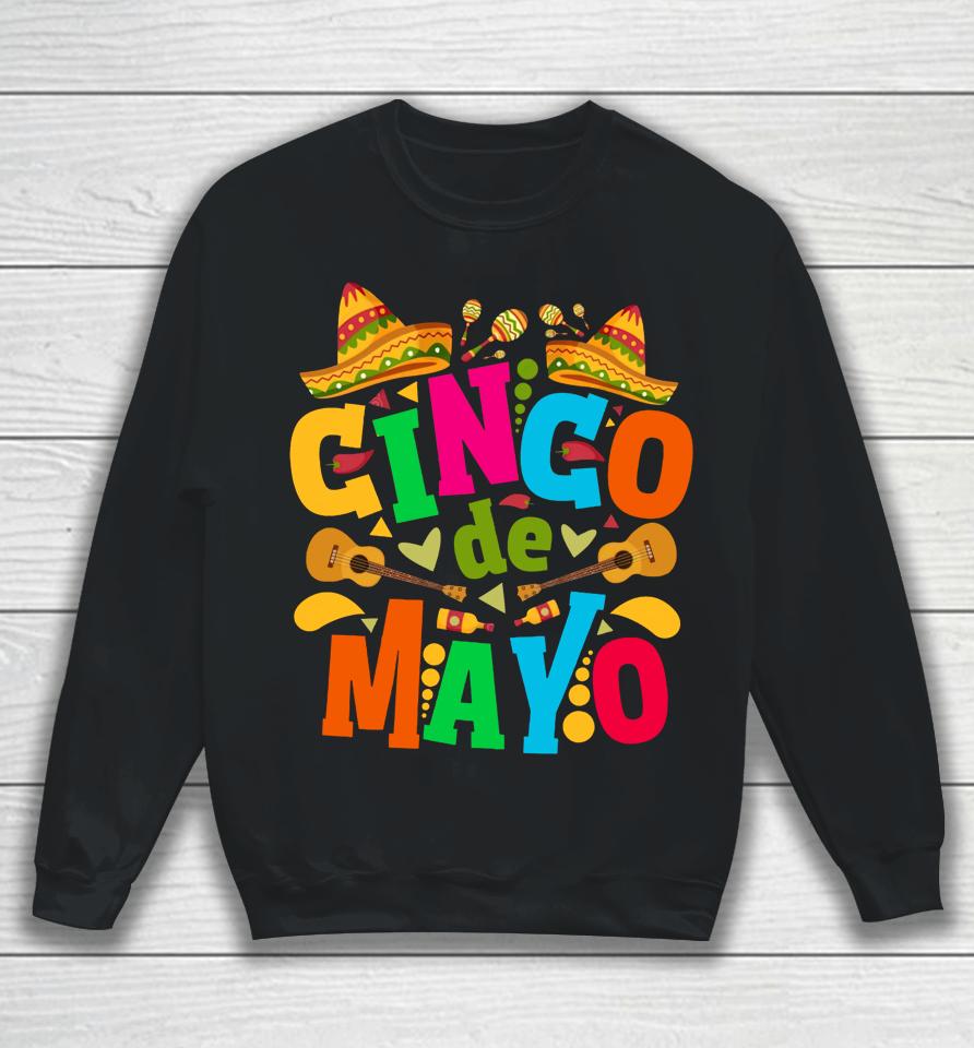 Cinco De Mayo Fiesta Surprise Camisa 5 De Mayo Viva Mexico Sweatshirt