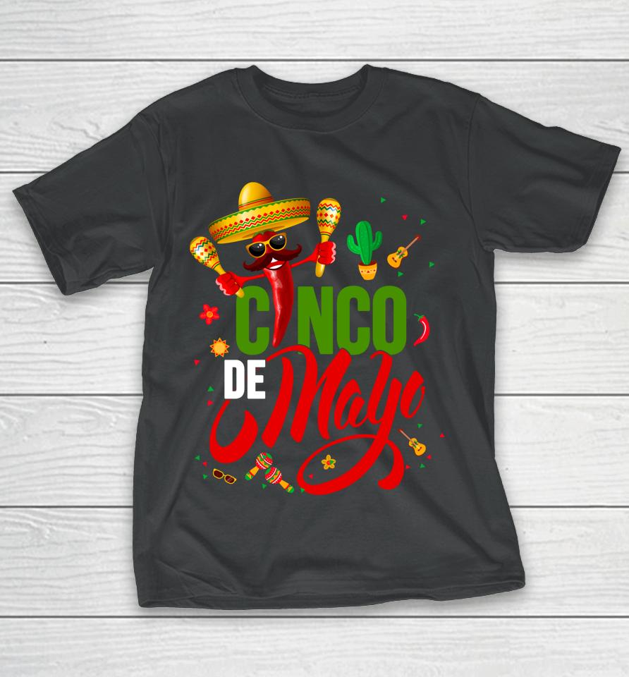 Cinco De Mayo For Mens Womens Kids Mexican Fiesta 5 De Mayo T-Shirt