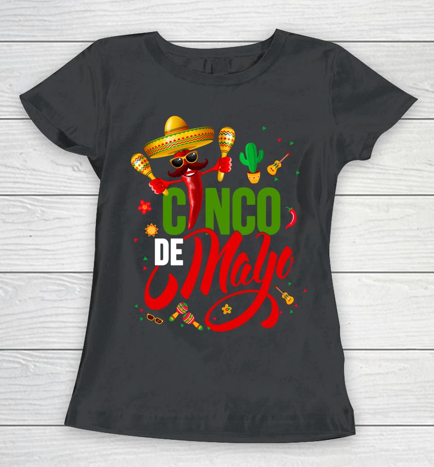 Cinco De Mayo For Mens Womens Kids Mexican Fiesta 5 De Mayo Women T-Shirt