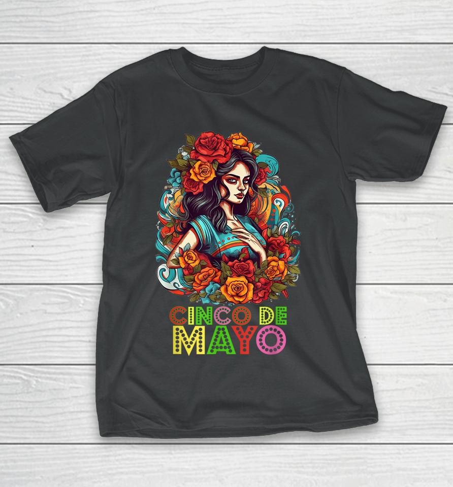 Cinco De Mayo Girl Mexican Fiesta 5 De Mayo T-Shirt